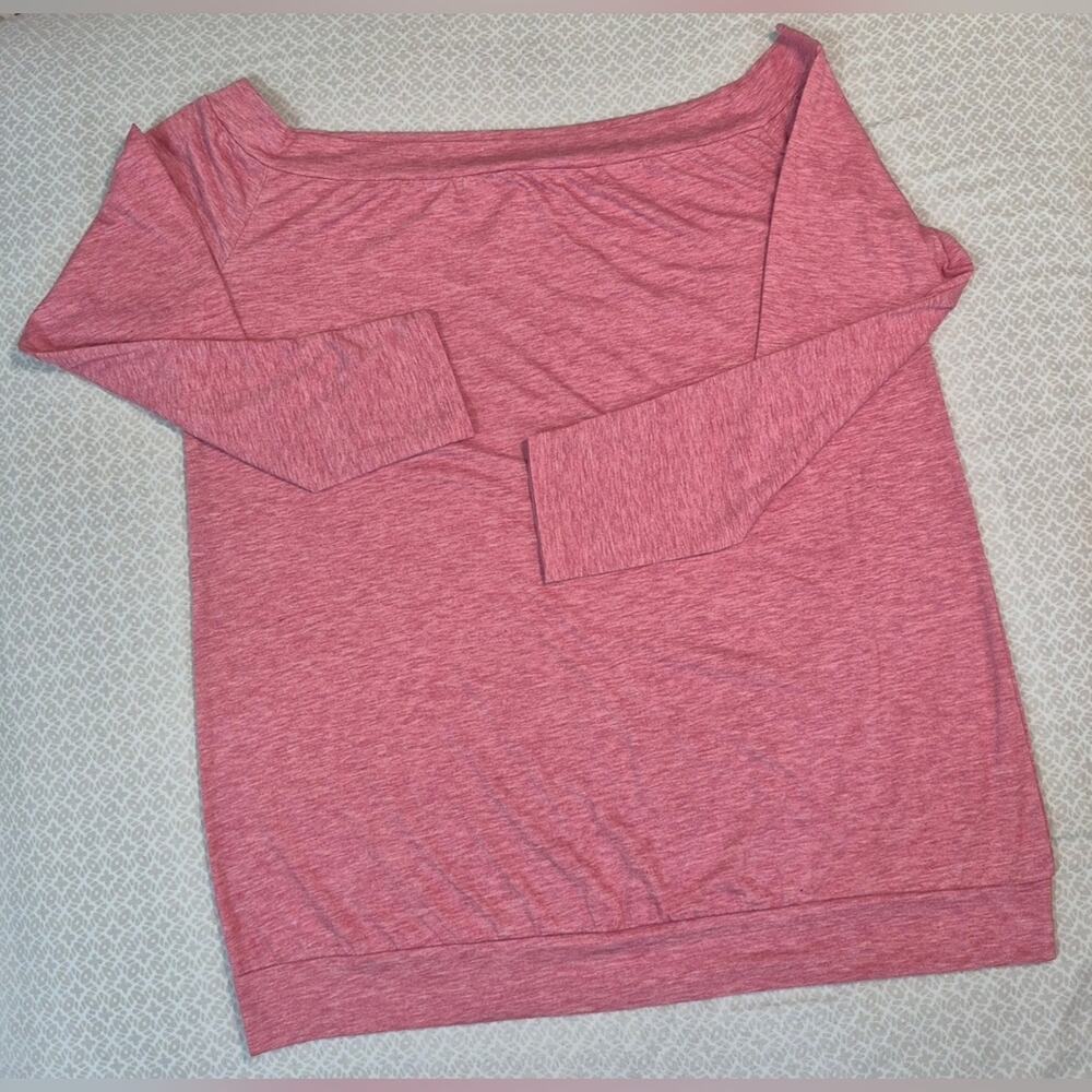Pink Off-Shoulder Top